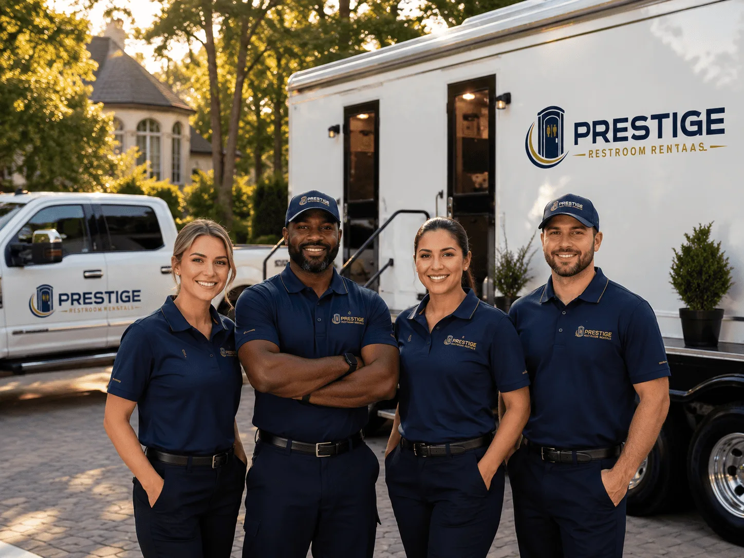 Trusted Luxury Portable Restrooms company in Harbinger, NC